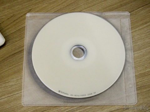Mídias BD-RE 2X 25GB Verbatim Mitsubishi (Blu-Ray Regravável)