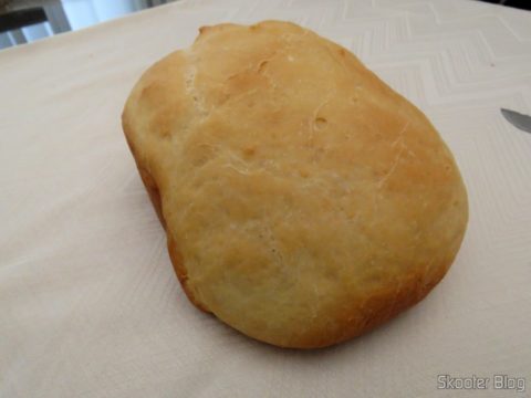 O sexto pão: Pão Branco Tradicional feito no Ciclo Normal com Casca Clara