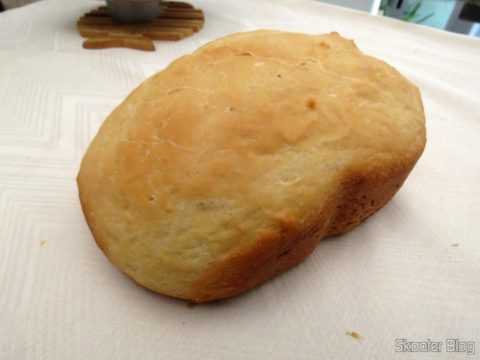 O sexto pão: Pão Branco Tradicional feito no Ciclo Normal com Casca Clara