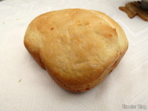 O sexto pão: Pão Branco Tradicional feito no Ciclo Normal com Casca Clara