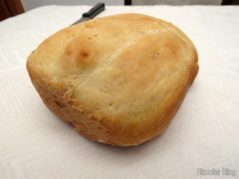 O sexto pão: Pão Branco Tradicional feito no Ciclo Normal com Casca Clara