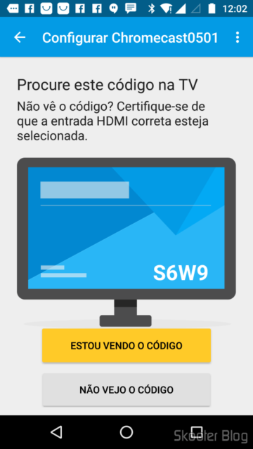 Configurando o Chromecast 2