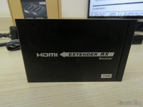 Receptor do Extensor HDMI Lenkeng LKV375 HDBaseT