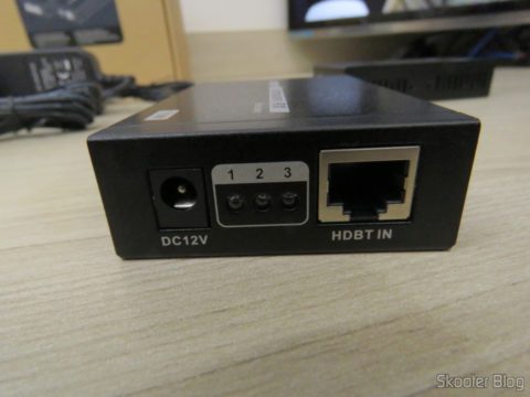 Receptor do Extensor HDMI Lenkeng LKV375 HDBaseT