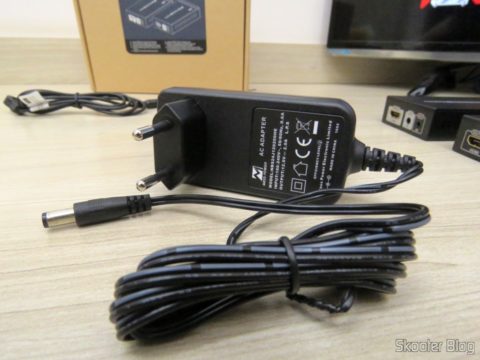 Fonte de Alimentação do Extensor HDMI Lenkeng LKV375 HDBaseT