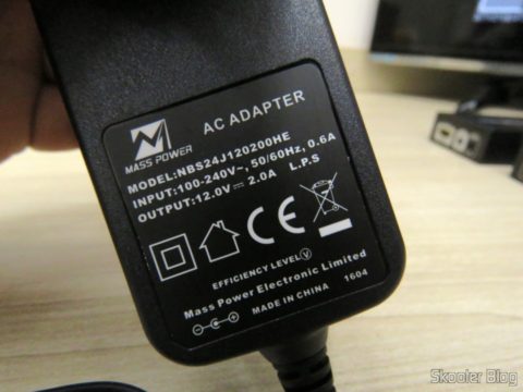 Fonte de Alimentação do Extensor HDMI Lenkeng LKV375 HDBaseT