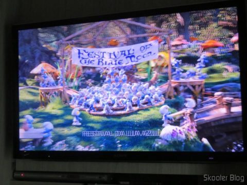 Ponto Escravo executando Blu-ray 3D