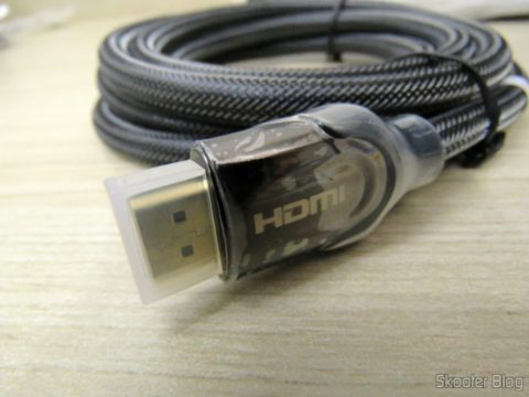 Plug do Cabo HDMI 2.0 4K 3D 60Hz Vention de 2 metros