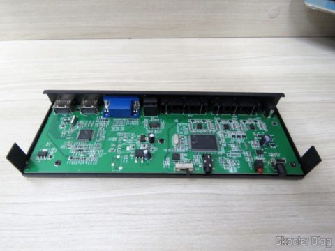 Decodificador e Extrator de Áudio HDMI para HDMI, SPDIF e Analógico 5.1, por dentro