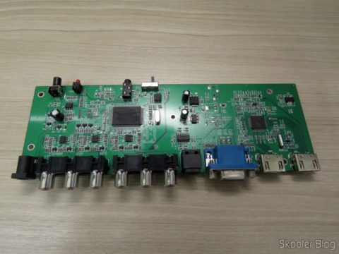 Placa de Circuitos do Decodificador e Extrator de Áudio HDMI para HDMI, SPDIF e Analógico 5.1