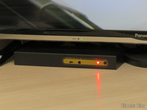 Decodificador e Extrator de Áudio HDMI para HDMI, SPDIF e Analógico 5.1, em funcionamento