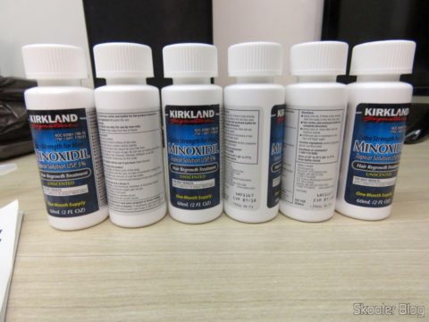 6 frascos de Kirkland Minoxidil 5%