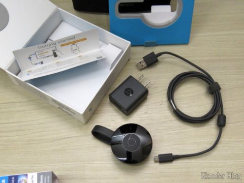 Google Chromecast 2 e acessórios