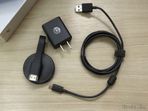 Google Chromecast 2 e acessórios