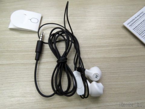 Fones de ouvidos do Smartphone Motorola Moto Z Play