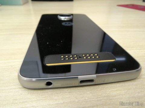 Parte traseira do Smartphone Motorola Moto Z Play