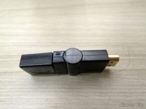 Adaptador HDMI Angular Rotativo Adaptador HDMI Angular Rotativo