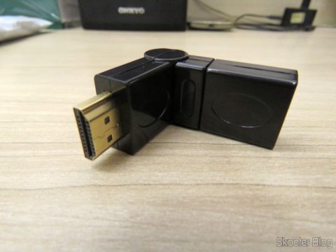 Adaptador HDMI Angular Rotativo Adaptador HDMI Angular Rotativo