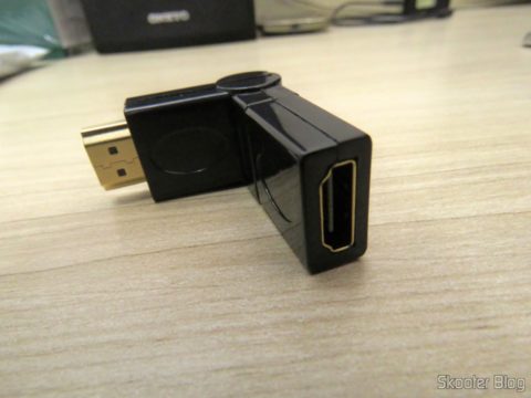 Adaptador HDMI Angular Rotativo Adaptador HDMI Angular Rotativo