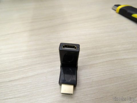 Adaptador HDMI Angular Rotativo Adaptador HDMI Angular Rotativo
