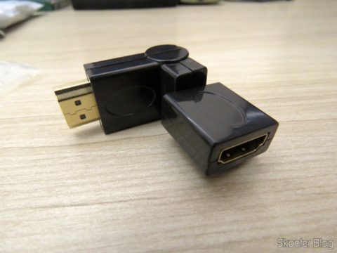 Adaptador HDMI Angular Rotativo Adaptador HDMI Angular Rotativo