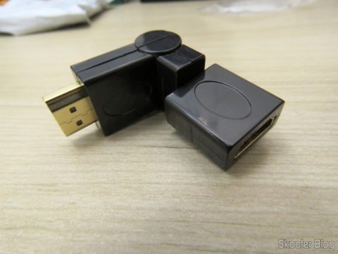 Adaptador HDMI Angular Rotativo Adaptador HDMI Angular Rotativo