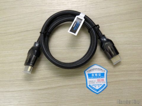 Cabo HDMI 2.0 4K 3D 60Hz Vention de 75 centímetros