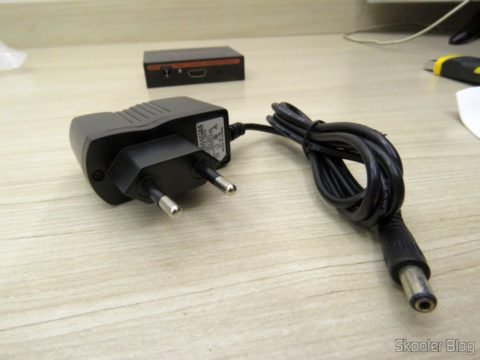 Fonte de Alimentação do Extrator de Áudio de HDMI para SPDIF e Analógico RCA Estéreo