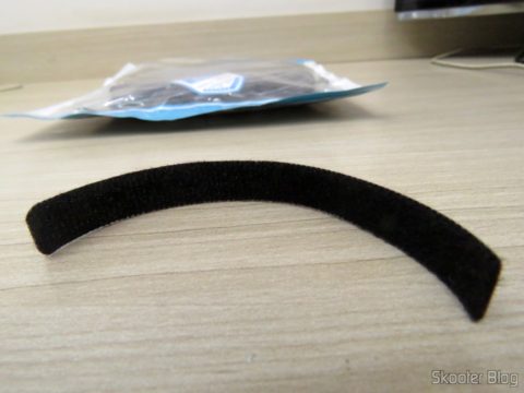 Fita de Velcro que veio junto com o 2º Cabo HDMI 2.0 4K 3D 60Hz Vention de 2 metros