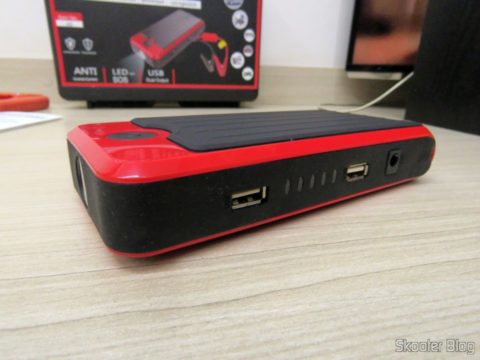 Mini Powerbank com Jump Starter para Carro e Moto