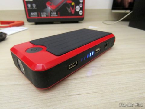 Mini Powerbank com Jump Starter para Carro e Moto