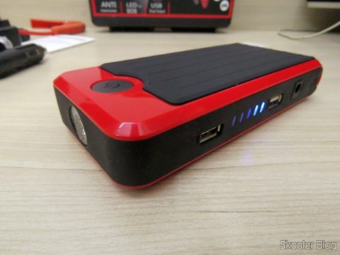 Mini Powerbank com Jump Starter para Carro e Moto