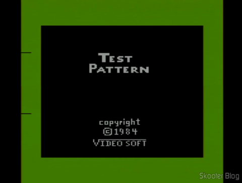 Color Bar Generator com Atari 2600 ajustado e ainda frio
