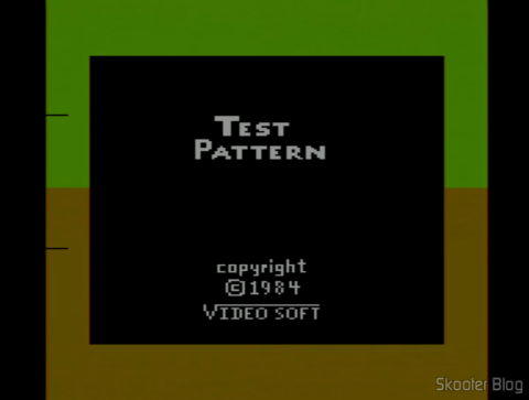 Color Bar Generator com Atari 2600 ajustado e já quente