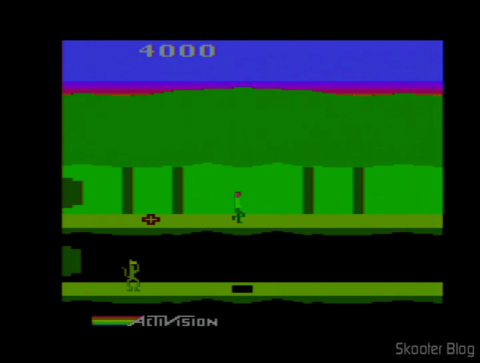 Pitfall 2 no Atari 2600 após o ajuste