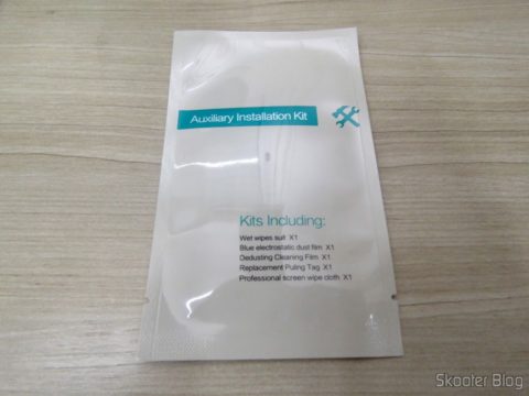 Saquinho com Acessórios da Película de Vidro Protetora de Tela para Moto Z Play Nillkin H+Pro