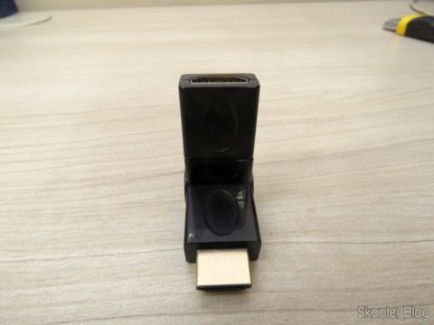 2º Adaptador HDMI Angular Rotativo