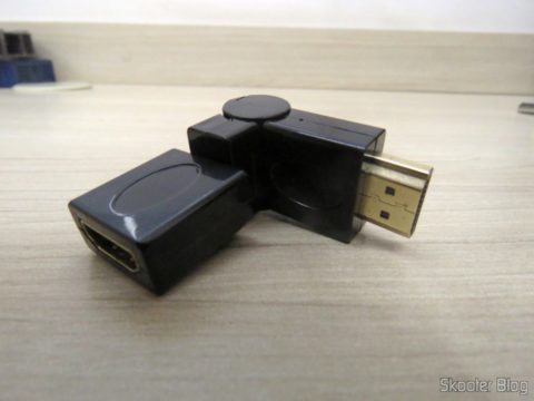 2º Adaptador HDMI Angular Rotativo