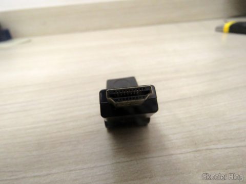 2º Adaptador HDMI Angular Rotativo