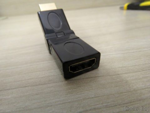 2º Adaptador HDMI Angular Rotativo