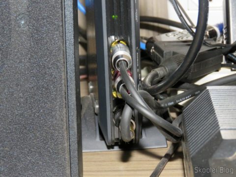 Cabo Super Vídeo Profissional 3 metros e Cabo P2 para 2 RCA Profissional 3 metros 16 Cabo Super Vídeo Profissional 3 metros e Cabo P2 para 2 RCA Profissional 3 metros conectados ao Framemeister XRGB Mini