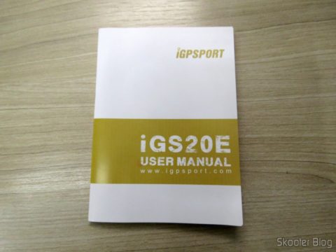 Manual de Instruções do iGPSPORT iGS20E