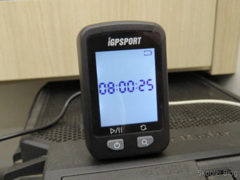 Primeira carga no iGPSPORT iGS20E