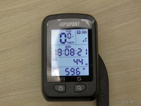 iGPSPORT iGS20E no suporte longo