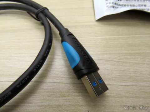 Cabo USB 3.1 Tipo C Vention para Carga e Dados 50cm
