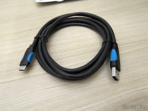 Cabo USB 3.1 Tipo C Vention para Carga e Dados 2m