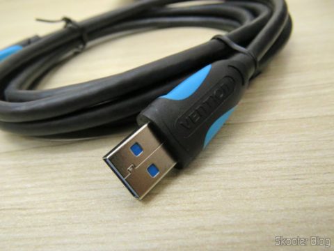 Cabo USB 3.1 Tipo C Vention para Carga e Dados 2m