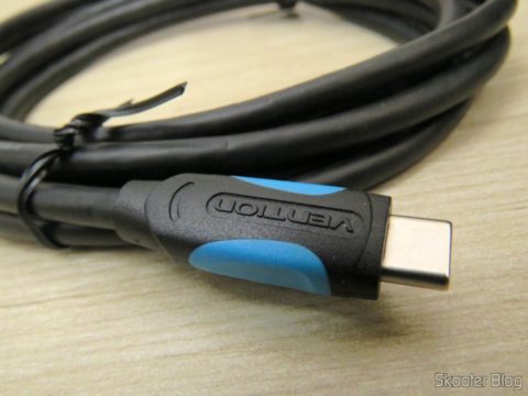 Cabo USB 3.1 Tipo C Vention para Carga e Dados 2m