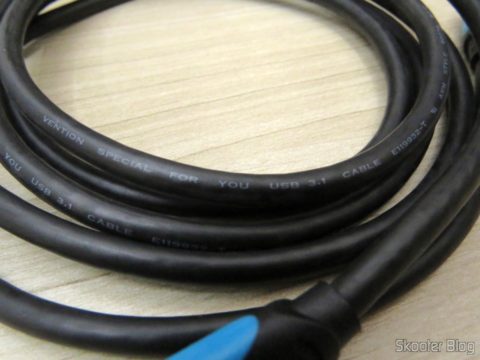 Cabo USB 3.1 Tipo C Vention para Carga e Dados 2m