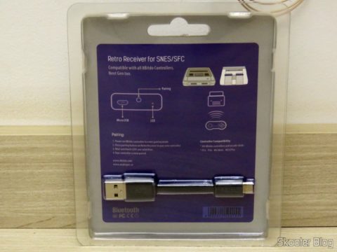 Retro Receiver SNES, em sua embalagem